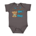 thumbnail image 1 of Inktastic Mommys 1st Mothers Day-cute Baby Bear Boys or Girls Baby Bodysuit, 1 of 5