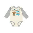 thumbnail image 1 of Inktastic Mommys 1st Mothers Day-cute Baby Bear Boys or Girls Long Sleeve Baby Bodysuit, 1 of 5