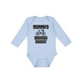 thumbnail image 1 of Inktastic Mommys Biking Buddy Boys or Girls Long Sleeve Baby Bodysuit, 1 of 5