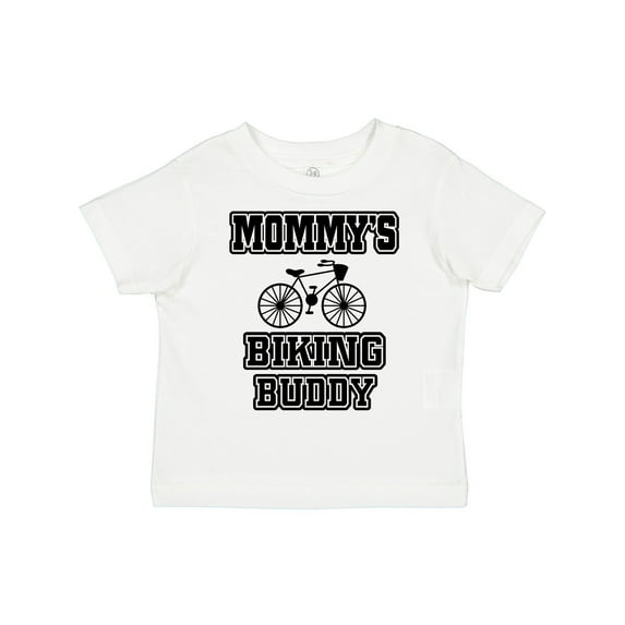 Inktastic Mommys Biking Buddy Boys or Girls Toddler T-Shirt