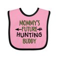 thumbnail image 1 of Inktastic Mommys Future Hunting Buddy Boys or Girls Baby Bib, 1 of 4