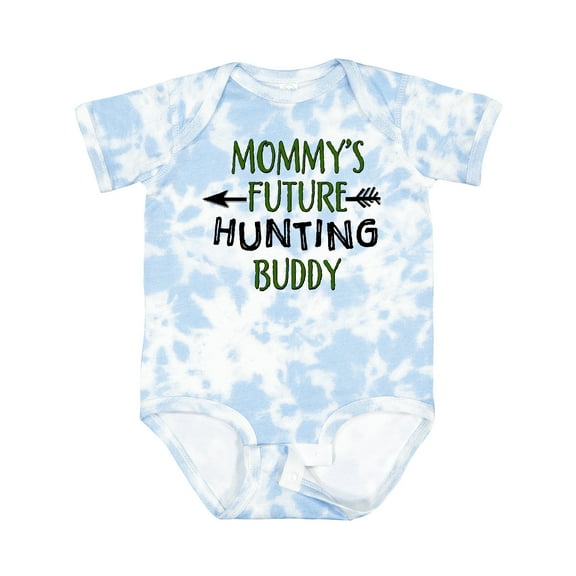 Inktastic Mommys Future Hunting Buddy Boys or Girls Baby Bodysuit