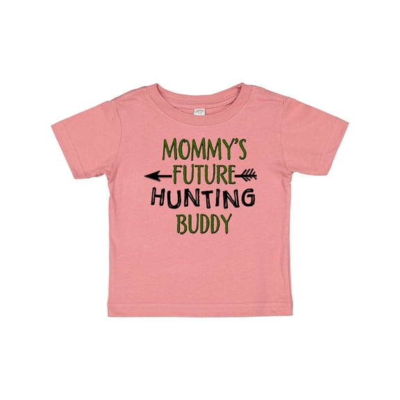 Inktastic Mommys Future Hunting Buddy Boys or Girls Baby T-Shirt