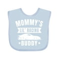 thumbnail image 1 of Inktastic Mommys Lil Racing Buddy Boys or Girls Baby Bib, 1 of 4