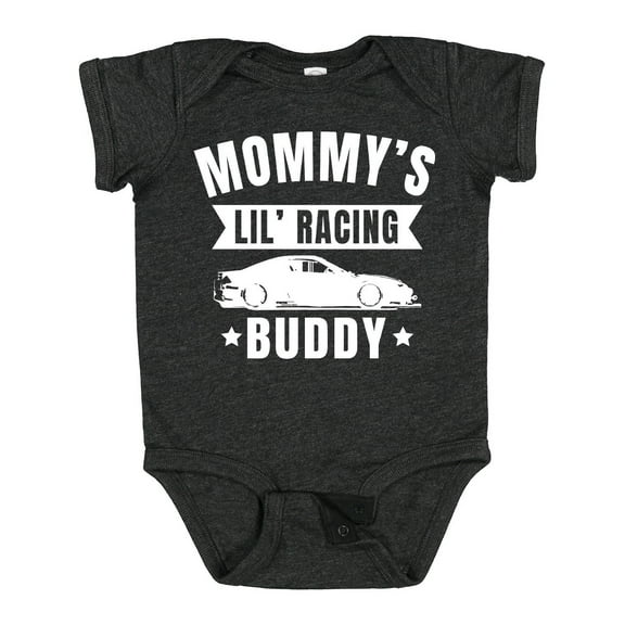 Inktastic Mommys Lil Racing Buddy Boys or Girls Baby Bodysuit