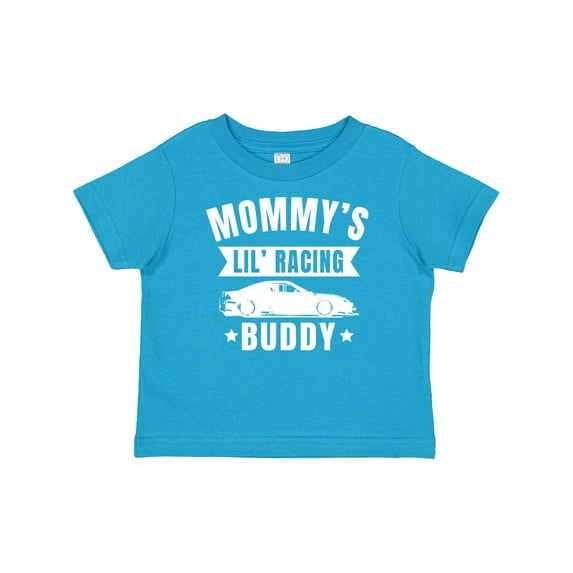 Inktastic Mommys Lil Racing Buddy Boys or Girls Baby T-Shirt