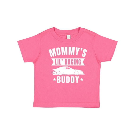 Inktastic Mommys Lil Racing Buddy Boys or Girls Baby T-Shirt