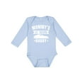thumbnail image 1 of Inktastic Mommys Lil Racing Buddy Boys or Girls Long Sleeve Baby Bodysuit, 1 of 5