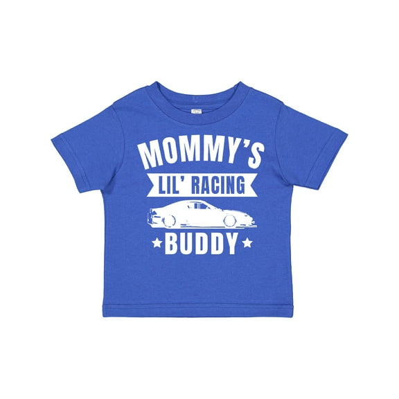 Inktastic Mommys Lil Racing Buddy Boys or Girls Toddler T-Shirt