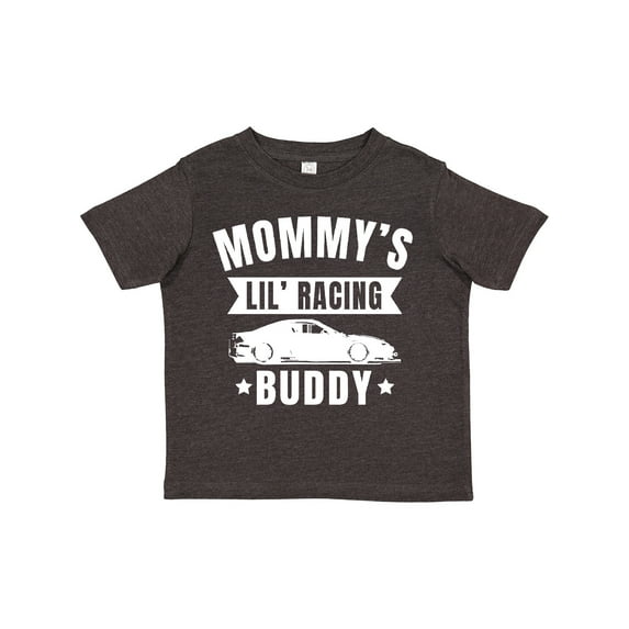 Inktastic Mommys Lil Racing Buddy Boys or Girls Toddler T-Shirt