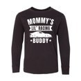 thumbnail image 1 of Inktastic Mommys Lil Racing Buddy Long Sleeve Youth T-Shirt, 1 of 5