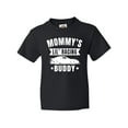 thumbnail image 1 of Inktastic Mommys Lil Racing Buddy Youth T-Shirt, 1 of 5