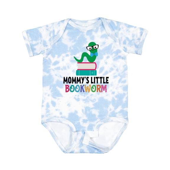 Inktastic Mommys Little Bookworm Boys or Girls Baby Bodysuit