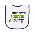 thumbnail image 1 of Inktastic Mommys Little Caddy with Golf Club and Ball Baby Terry Cloth Bib, 1 of 3