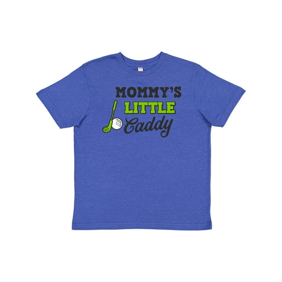Inktastic Mommys Little Caddy with Golf Club and Ball Youth T-Shirt