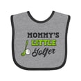 thumbnail image 1 of Inktastic Mommys Little Golfer with Golf Club and Ball Boys or Girls Baby Bib, 1 of 4