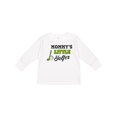 thumbnail image 1 of Inktastic Mommys Little Golfer with Golf Club and Ball Boys or Girls Long Sleeve Toddler T-Shirt, 1 of 5
