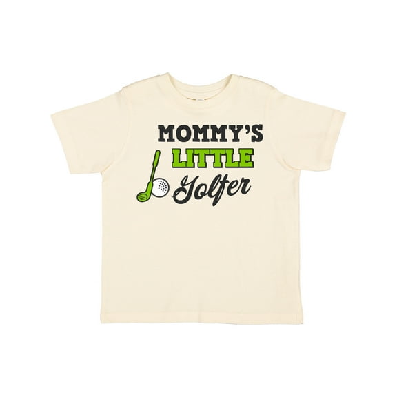 Inktastic Mommys Little Golfer with Golf Club and Ball Boys or Girls Toddler T-Shirt