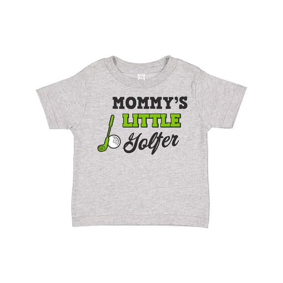 Inktastic Mommys Little Golfer with Golf Club and Ball Boys or Girls Toddler T-Shirt