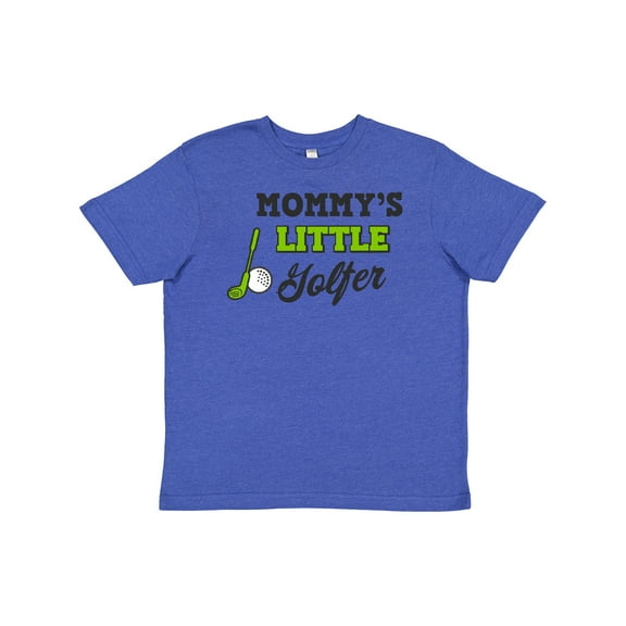 Inktastic Mommys Little Golfer with Golf Club and Ball Youth T-Shirt