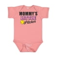 thumbnail image 1 of Inktastic Mommys Little Pitcher Softball Girls Baby Bodysuit, 1 of 5