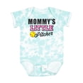 thumbnail image 1 of Inktastic Mommys Little Pitcher Softball Girls Baby Bodysuit, 1 of 5