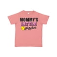 thumbnail image 1 of Inktastic Mommys Little Pitcher Softball Girls Toddler T-Shirt, 1 of 5