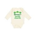 thumbnail image 1 of Inktastic Mommys Lucky Charm St Patricks Day Boys or Girls Long Sleeve Baby Bodysuit, 1 of 5
