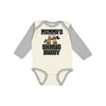 thumbnail image 1 of Inktastic Mommys Skiing Buddy for Kids Boys or Girls Long Sleeve Baby Bodysuit, 1 of 5