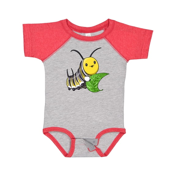 Inktastic Monarch Butterfly Caterpillar Cute Baby Insect Boys or Girls Baby Bodysuit