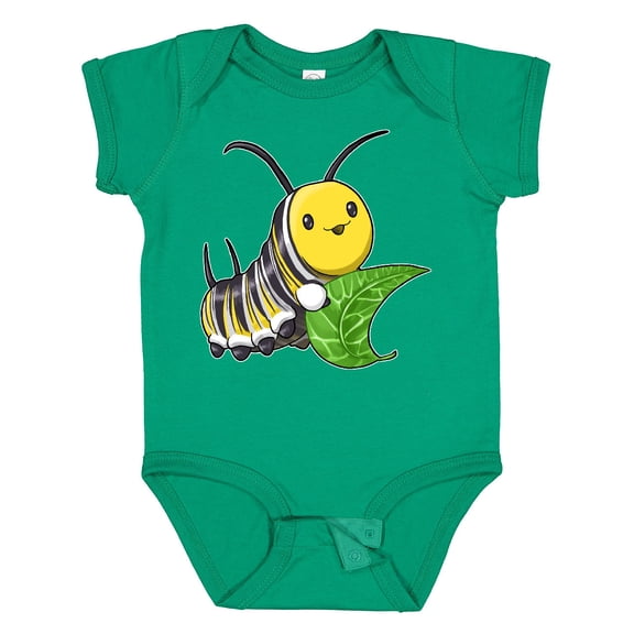 Inktastic Monarch Butterfly Caterpillar Cute Baby Insect Boys or Girls Baby Bodysuit