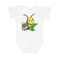 thumbnail image 1 of Inktastic Monarch Butterfly Caterpillar Cute Baby Insect Boys or Girls Baby Bodysuit, 1 of 5