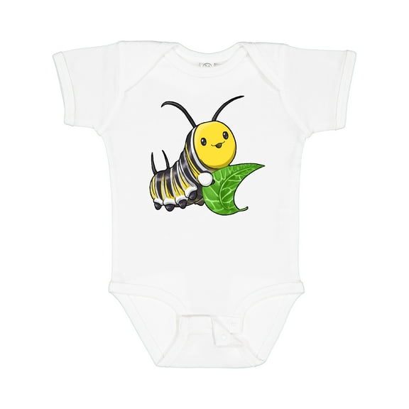 Inktastic Monarch Butterfly Caterpillar Cute Baby Insect Boys or Girls Baby Bodysuit