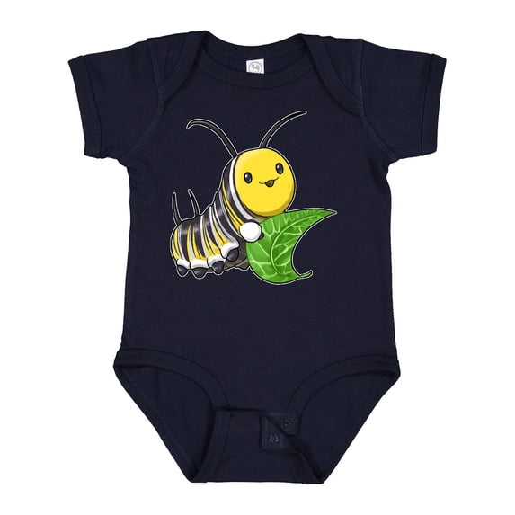 Inktastic Monarch Butterfly Caterpillar Cute Baby Insect Boys or Girls Baby Bodysuit