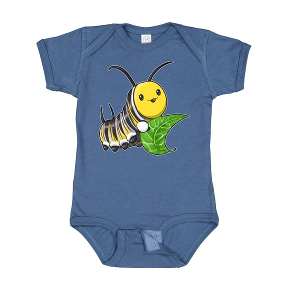 Inktastic Monarch Butterfly Caterpillar Cute Baby Insect Boys or Girls Baby Bodysuit