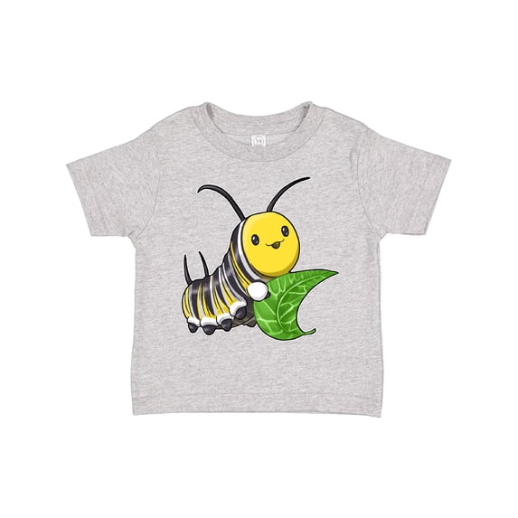 Inktastic Monarch Butterfly Caterpillar- Cute Baby Insect Boys or Girls Toddler T-Shirt