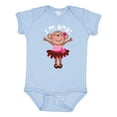 thumbnail image 1 of Inktastic Monkey 1st Birthday 1 Year Old Girl Girls Baby Bodysuit, 1 of 5