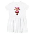 thumbnail image 1 of Inktastic Monkey 2nd Birthday for Girl Girls Toddler Dress, 1 of 5