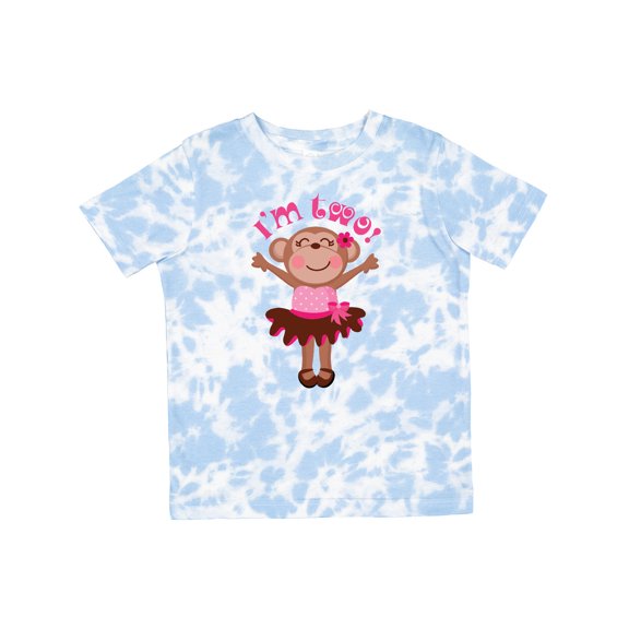 Inktastic Monkey 2nd Birthday for Girl Girls Toddler T-Shirt