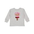 thumbnail image 1 of Inktastic Monkey 4th Birthday 4 Year Old Girl Girls Long Sleeve Toddler T-Shirt, 1 of 5
