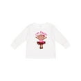 thumbnail image 1 of Inktastic Monkey 4th Birthday 4 Year Old Girl Girls Long Sleeve Toddler T-Shirt, 1 of 5
