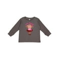 thumbnail image 1 of Inktastic Monkey 4th Birthday 4 Year Old Girl Girls Long Sleeve Toddler T-Shirt, 1 of 5