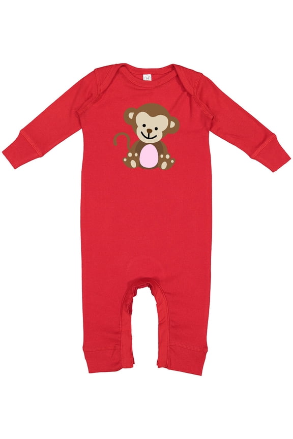 Monkey Baby Romper Coveralls