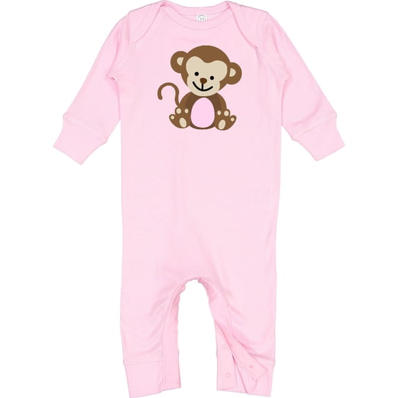 Inktastic Monkey Baby Romper Coveralls