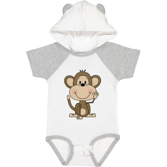 Inktastic Monkey Boys or Girls Baby Bodysuit