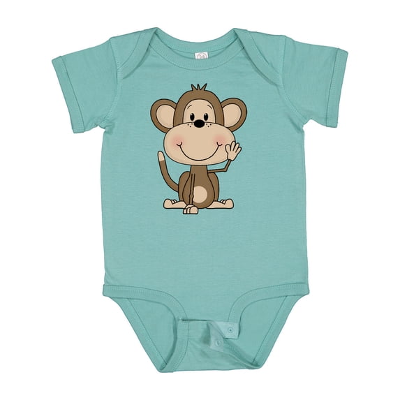 Inktastic Monkey Boys or Girls Baby Bodysuit