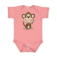 thumbnail image 1 of Inktastic Monkey Boys or Girls Baby Bodysuit, 1 of 5