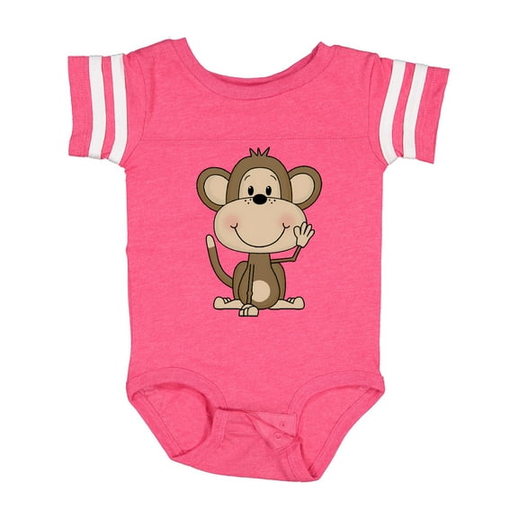 Inktastic Monkey Boys or Girls Baby Bodysuit