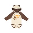 thumbnail image 1 of Inktastic Monkey Do with Monkey Boys or Girls Long Sleeve Baby Bodysuit, 1 of 5