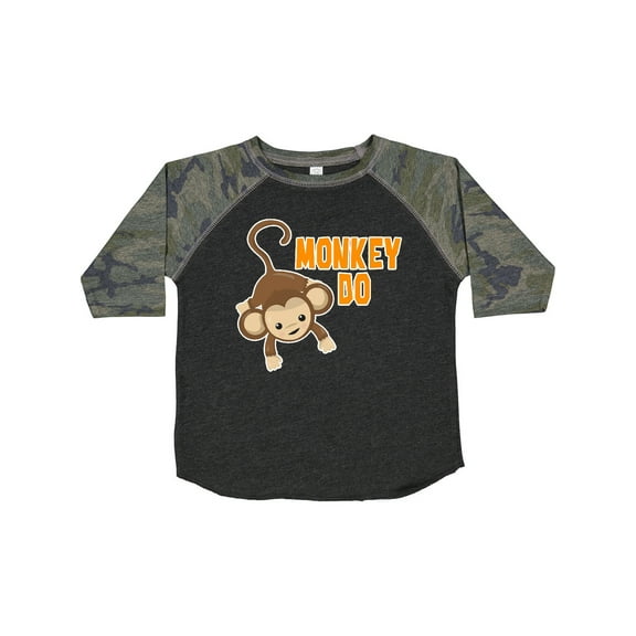 Inktastic Monkey Do with Monkey Boys or Girls Toddler T-Shirt